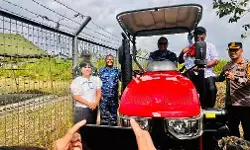 Dukung ketahanan pangan di Papua, Lanud Silas Papare terima bantuan traktor Dukung ketahanan pangan di Papua, Lanud Silas Papare terima bantuan traktor