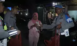 Polres Langkat gelar `sahur on the road` dan safari subuh