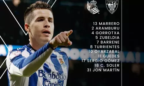 Taklukkan Athletic Club 1-0, Real Sociedad ke final Copa del Rey