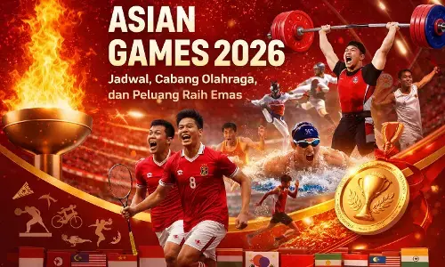 Asian Games 2026: Jadwal, cabang olahraga, dan peluang raih emas