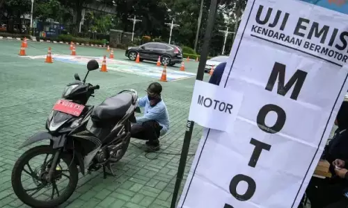 23 ribu kendaraan di Jakarta sudah diuji emisi pada awal tahun 2026