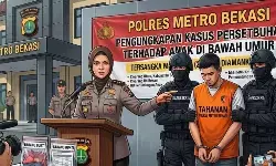 Polres Bekasi ungkap kasus persetubuhan anak di bawah umur