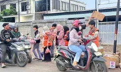 Kolaborasi Elshinta dan Indomaret bagikan 300 takjil di Joglo