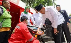 Sambut mudik, BAZNAS RI berikan layanan servis dan ganti oli gratis bagi 5.000 motor