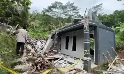 Area terdampak pergerakan tanah di Bantargadung Sukabumi tak bisa dihuni lagi