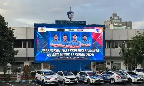 Pelapasan Ekspedisi Elshinta Jelang Mudik Lebaran 2026 Pantau Jalur Jawa Sumatera
