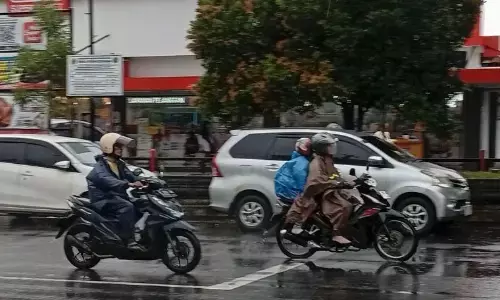 BMKG prakirakan hujan ringan guyur sejumlah kota di Indonesia