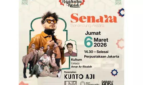 Kunto Aji siap semarakkan Senara di Perpustakaan Jakarta
