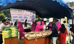 Polres Natuna gelar gerakan pangan murah di Pulau Terluar Indonesia