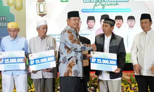 Diktis Kemenag salurkan santunan Rp100 juta untuk anak yatim di bulan Ramadan