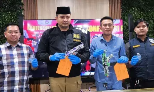 Polisi tahan dua pelaku penganiayaan gunakan senjata mainan