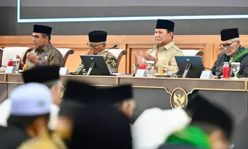 Di depan kiai dan ulama, Presiden Prabowo apresiasi kontribusi BAZNAS bantu Palestina Di depan kiai dan ulama, Presiden Prabowo apresiasi kontribusi BAZNAS bantu Palestina