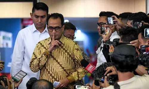 KPK panggil mantan Menhub Budi Karya Sumadi di Semarang KPK panggil mantan Menhub Budi Karya Sumadi di Semarang