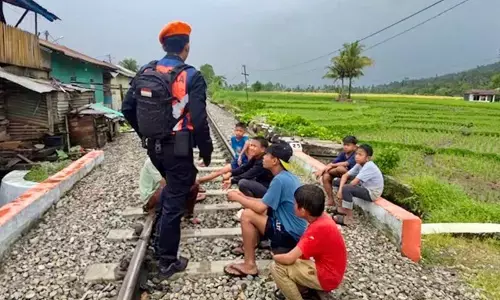 KAI Divre II Sumbar sampaikan duka cita dan ingatkan kembali bahaya beraktivitas di jalur KA