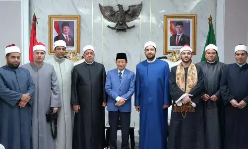 Menag apresiasi delegasi qari dan dai Al-Azhar Mesir untuk safari dakwah ramadan