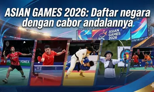 Asian Games 2026: Daftar negara dengan cabor andalannya
