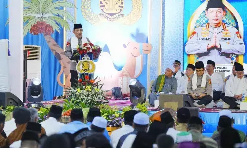 Safari Ramadhan di Sumsel, Kapolri: Jangan terpancing isu memecah persatuan!