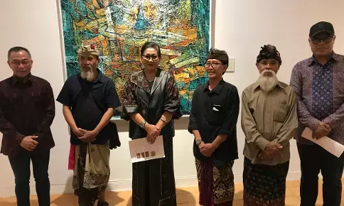 Griya Santrian Art Gallery Sanur Gelar Pameran Lukisan Tutur Ayu