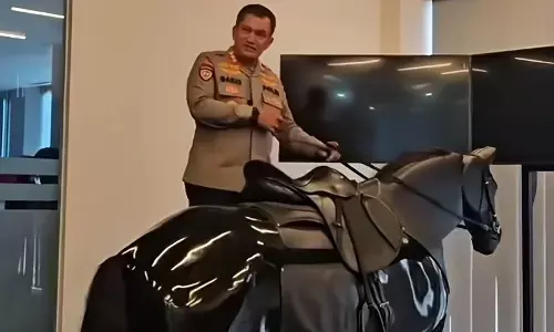 Polri jelaskan soal simulator berkuda milik Ditpolsatwa