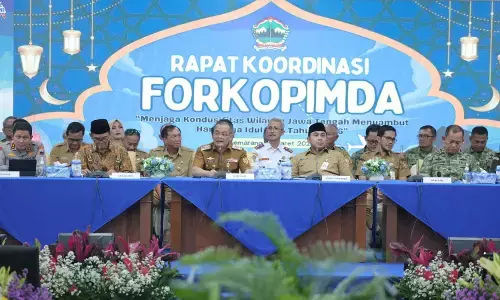 Dedy Yon hadiri rakor jaga kondusifitas Jateng sambut Idul Fitri 2026