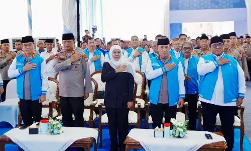 Kapolri ajak buruh bersatu dukung upaya perdamaian Presiden