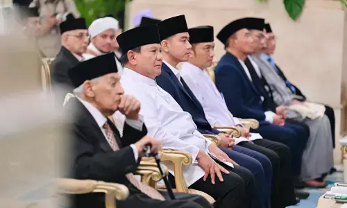 Wapres Gibran dampingi Presiden Prabowo hadiri Peringatan Nuzulul Quran 1447 H Wapres Gibran dampingi Presiden Prabowo hadiri Peringatan Nuzulul Quran 1447 H