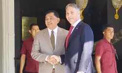 Menhan RI terima kedatangan Wakil Perdana Menteri Australia Menhan RI terima kedatangan Wakil Perdana Menteri Australia