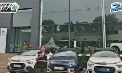 Ekspedisi Elshinta cek mobil di bengkel Citroen Surabaya