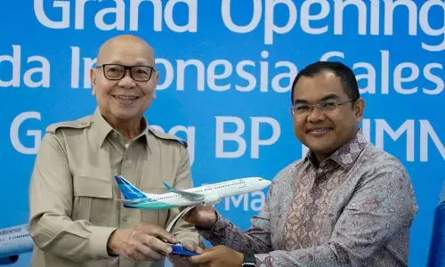 Garuda Indonesia perkuat layanan lewat `Sales Office` di gedung BUMN