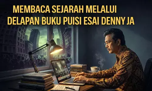 Denny JA rilis 8 buku puisi esai tentang luka sejarah