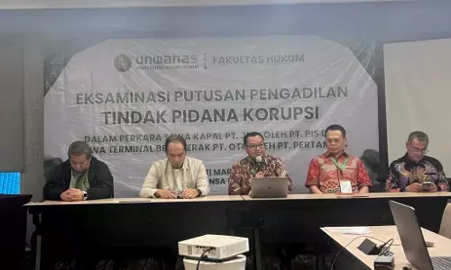 15 pakar hukum nilai perkara sewa kapal dan Terminal BBM Pertamina bukan tindak pidana korupsi