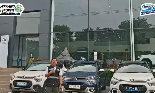 Ekspedisi Elshinta cek mobil di bengkel Citroen Surabaya