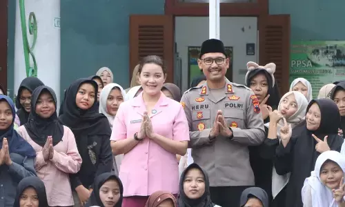 Pererat sinergi di Bulan Ramadan, Polres Tegal Kota gelar Baksos di PPS Suko Mulyo