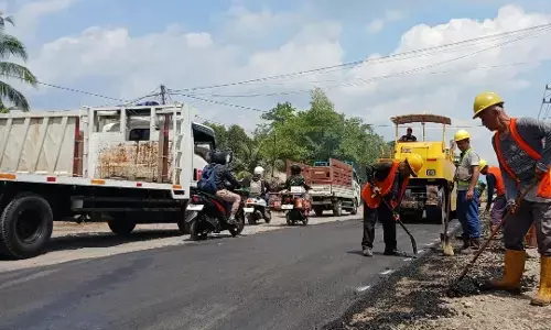 PJN III pastikan jalan Palembang-Pelabuhan TAA aman dilalui pemudik