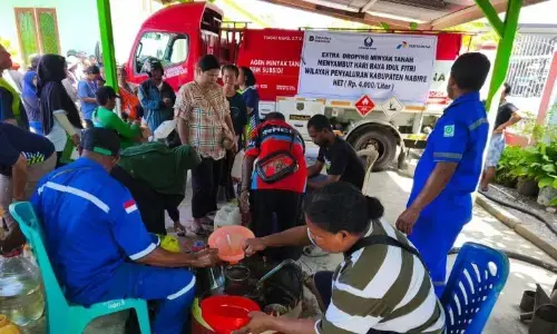 Pemkab Nabire-Pertamina distribusi 5.000 liter minyak tanah murah