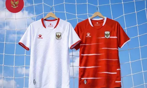 Jersey baru timnas Indonesia tuai kritik netizen