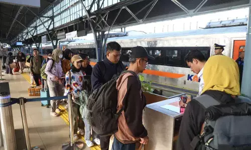 H-8 lebaran, KAI Daop 1 Jakarta layani 45 ribu penumpang KA jarak jauh