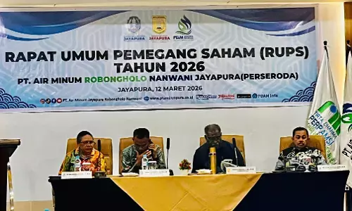 Gelar RUPS, PT Air Minum Jayapura fokus tingkatkan pelayanan air bersih untuk warga Gelar RUPS, PT Air Minum Jayapura fokus tingkatkan pelayanan air bersih untuk warga