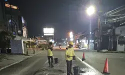 DPUPR Tangerang selesaikan pengaspalan sejumlah titik jalur mudik DPUPR Tangerang selesaikan pengaspalan sejumlah titik jalur mudik