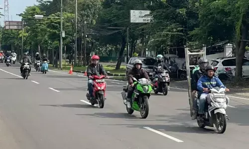 H-7 Lebaran, lalu lintas Pantura Cirebon mulai meningkat