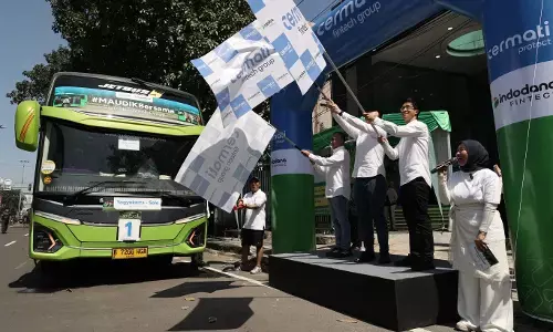 Cermati Fintech Group herangkatkan 225 pemudik melalui Program “#MAUDIKBersama”