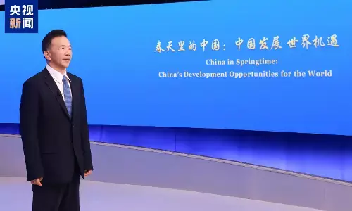 Dialog global Tiongkok di musim semi: Peluang pembangunan Tiongkok bagi dunia digelar di New York, AS