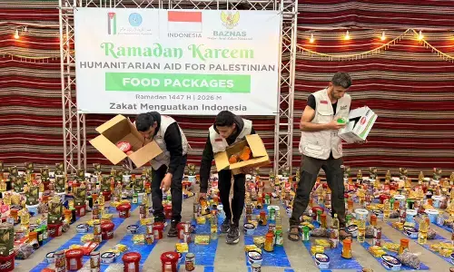Ramadan Berbagi, BAZNAS RI salurkan 33.917 paket pangan untuk warga Palestina
