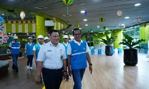 PLN pantau pasokan listrik di Stasiun Gambir jelang mudik lebaran