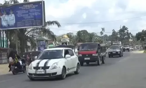 Arus mudik Jalan Lintas Timur Sumatra Jambi-Riau ramai lancar