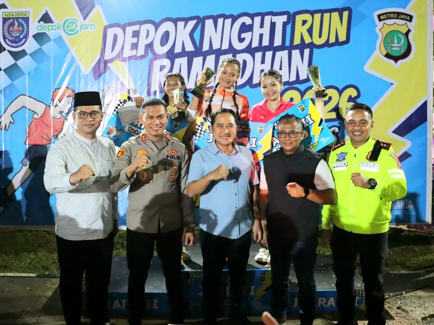 Wakil Wali Kota Depok buka ajang Depok Night Run Ramadhan 2026 di Balai Kota Depok Wakil Wali Kota Depok buka ajang Depok Night Run Ramadhan 2026 di Balai Kota Depok