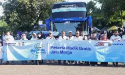 Jasamarga resmi lepas peserta mudik gratis