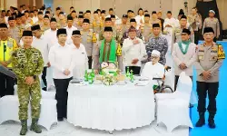 Safari Ramadhan di Jatim, Kapolri ajak seluruh elemen bersatu jaga kamtibmas