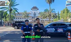 Ekspedisi Elsinta Tiba di Bandung Usai Telusuri Jalur Selatan Ekspedisi Elsinta Tiba di Bandung Usai Telusuri Jalur Selatan