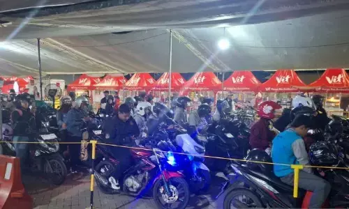 16.013 unit kendaraan menyeberang ke Sumatera via Pelabuhan Ciwandan